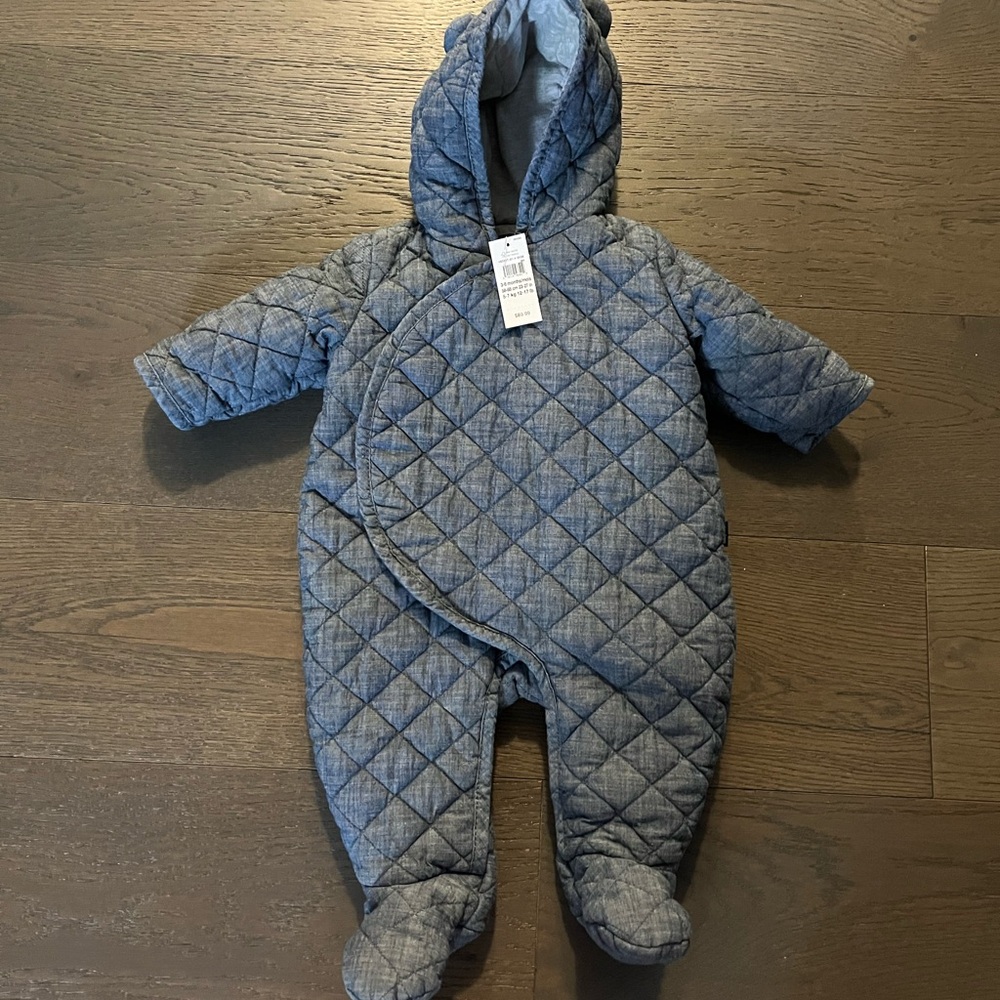 Baby gap blue quieted fall bundle me 3-6M NWT